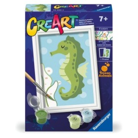 CreArt pictura pe numere pentru copii calut de mare prietenos